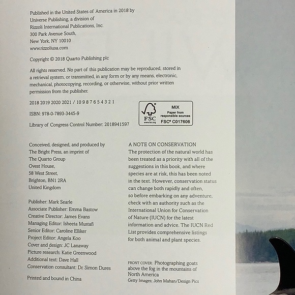 The Bucket List Wild Book By Kathryn Stathers Travel Nature Animals - Picture 5 of 16